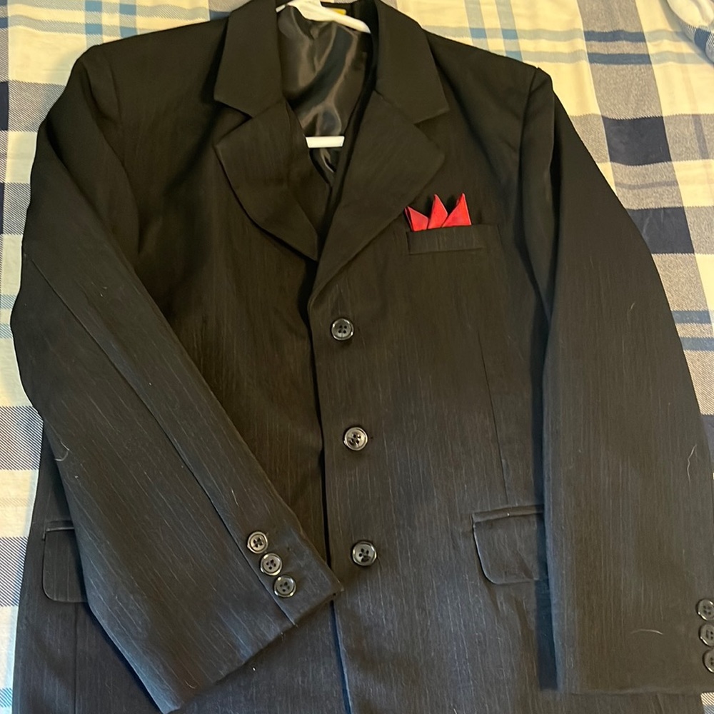 Kids suit jacket with vest